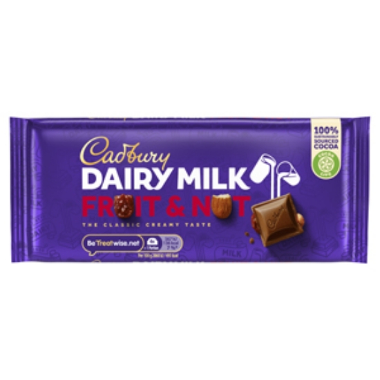 Picture of STD Fruit & Nut Cadbury Dairy Milk 54g x48